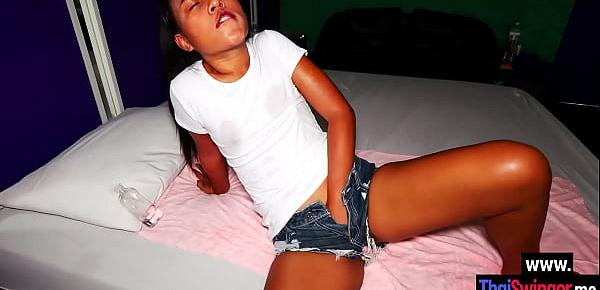 trendsSexy Asian slut Tuk hot riding big white cock before hardcore doggystyle
